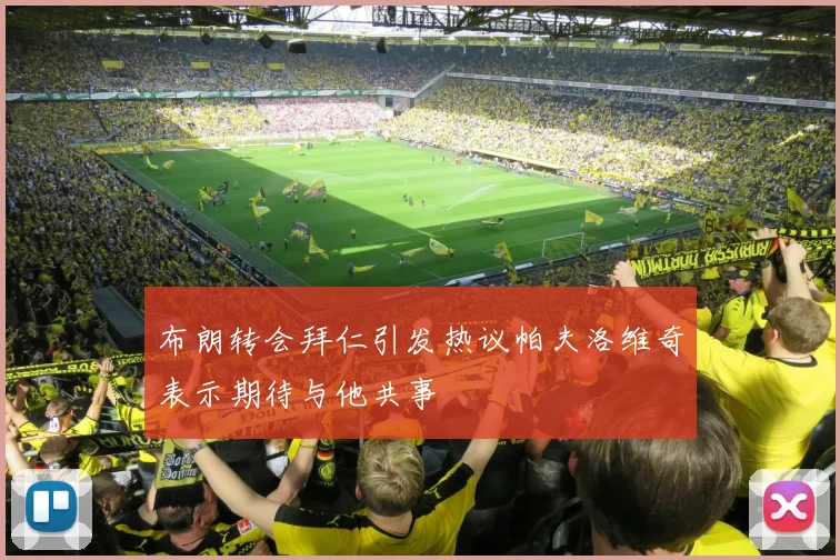 布朗转会拜仁引发热议帕夫洛维奇表示期待与他共事