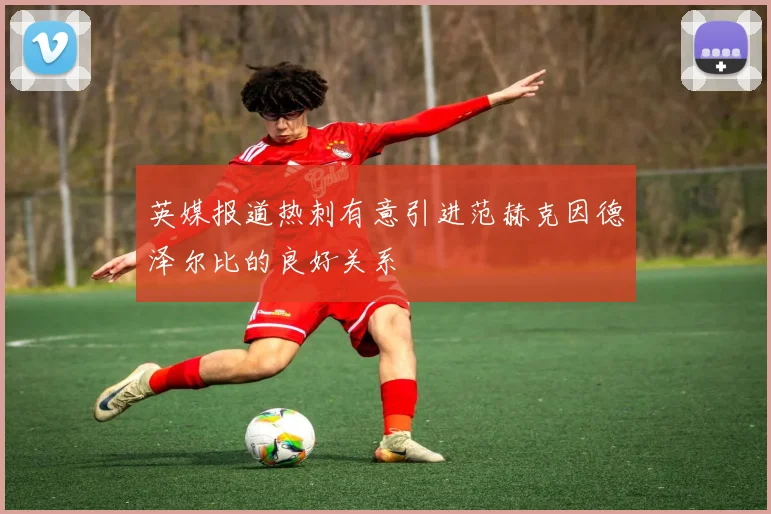 英媒报道热刺有意引进范赫克因德泽尔比的良好关系